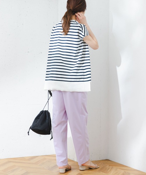 F by ROSSO(エフバイロッソ)の「F by ROSSO 撥水ストレッチペグトップパンツ(その他パンツ・レディース・ライトグレー/ラベンダー/ネイビー・36/38)」の18枚目の写真