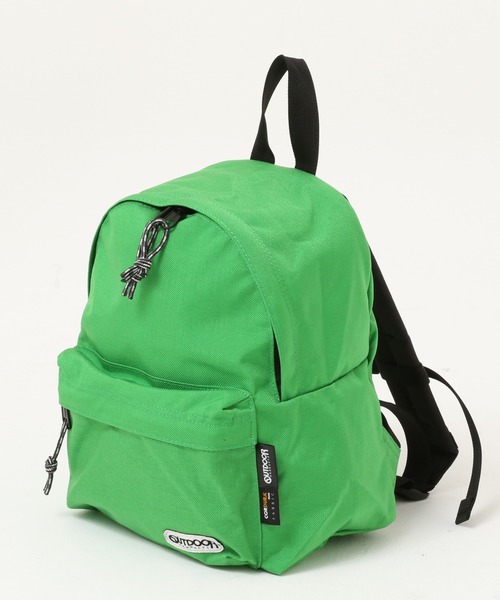 OUTDOOR PRODUCTS(アウトドアプロダクツ)の「【OUTDOOR PRODUCTS/アウトドアプロダクツ】452W X-SMALL ナイロンデイパック 10.4L コーデュラナイロン仕様(バックパック/リュック・メンズ・グリーン/ライトグレー/ブラック/レッド/ピンク/オレンジ/ネイビー/パープル/ワイン/エメラルド/サックスブルー・FREE)」の5枚目の写真
