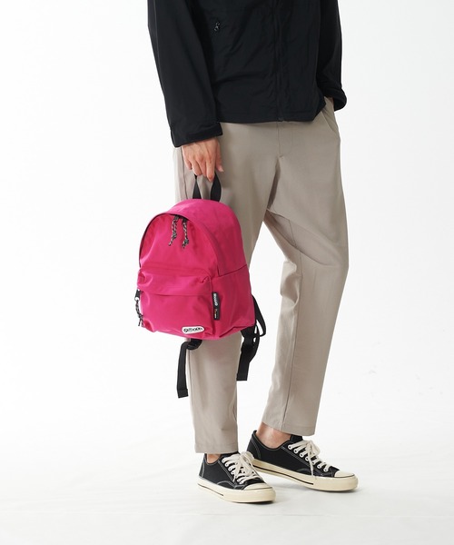 OUTDOOR PRODUCTS(アウトドアプロダクツ)の「【OUTDOOR PRODUCTS/アウトドアプロダクツ】452W X-SMALL ナイロンデイパック 10.4L コーデュラナイロン仕様(バックパック/リュック・メンズ・グリーン/ライトグレー/ブラック/レッド/ピンク/オレンジ/ネイビー/パープル/ワイン/エメラルド/サックスブルー・FREE)」の18枚目の写真