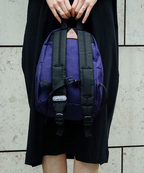 OUTDOOR PRODUCTS(アウトドアプロダクツ)の「【OUTDOOR PRODUCTS/アウトドアプロダクツ】452W X-SMALL ナイロンデイパック 10.4L コーデュラナイロン仕様(バックパック/リュック・メンズ・グリーン/ライトグレー/ブラック/レッド/ピンク/オレンジ/ネイビー/パープル/ワイン/エメラルド/サックスブルー・FREE)」の21枚目の写真
