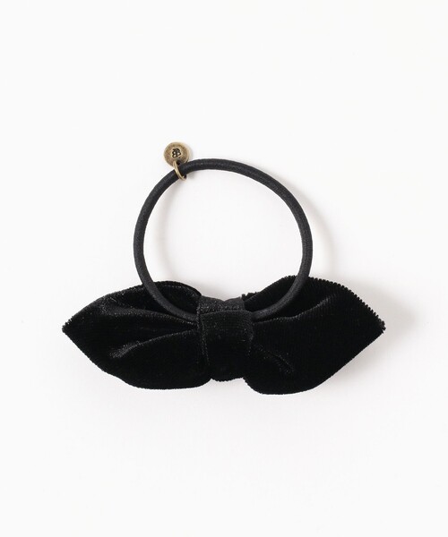 BEAMS BOY（ビームスボーイ）の「BEAMS BOY / ベロア リボン ヘアゴム（ヘアゴム・レディース・レッド系その他7/ブラック/グレー/ネイビー・ONE SIZE）」の7枚目の写真