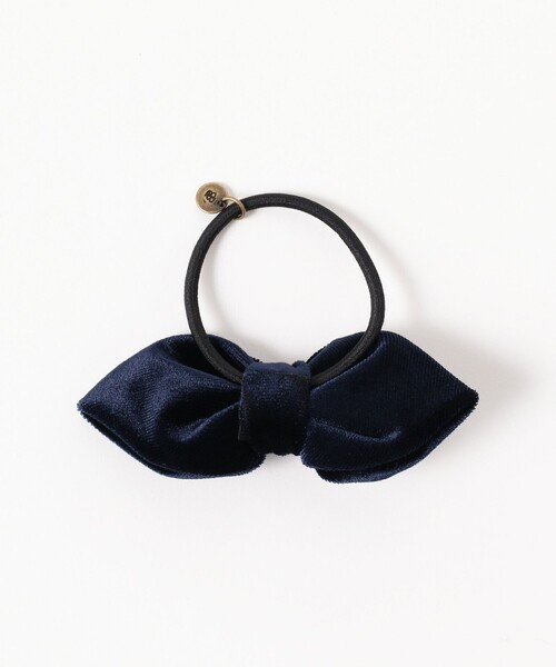 BEAMS BOY（ビームスボーイ）の「BEAMS BOY / ベロア リボン ヘアゴム（ヘアゴム・レディース・レッド系その他7/ブラック/グレー/ネイビー・ONE SIZE）」の11枚目の写真