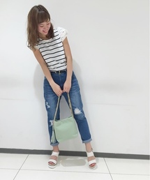 Chico | BYダメージデニムPT(その他パンツ)