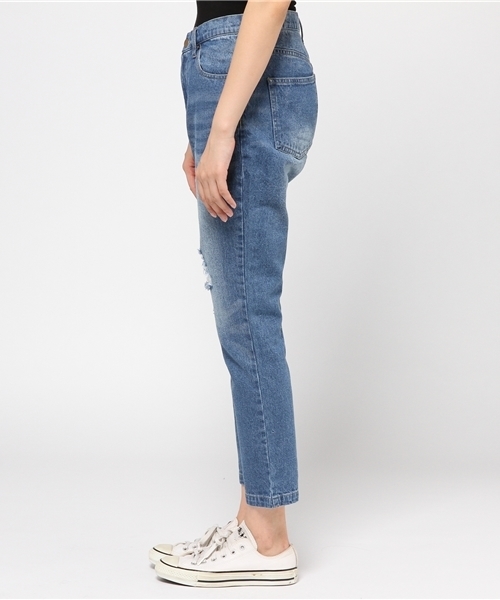 Chico(チコ)の「BYダメージデニムPT(その他パンツ・レディース・ブルー・MEDIUM/SMALL)」の9枚目の写真