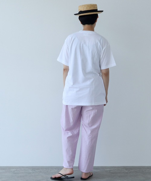 yuni（ユニ ）の「○Holiday プリント Tシャツ（Tシャツ