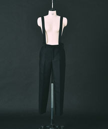 HARDY NOIR（アルディーノアール）の「TW二重織サスペンダーパンツ（スラックス）」