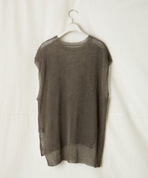 トップス suzuki takayuki knitted vest linen suzuki takayuki] knitted vest (S251-18)☆ | CAF