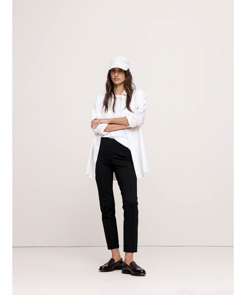 Banana Republic（バナナリパブリック）の「Isola スキニー ポンチパンツ（その他パンツ・レディース・ブラック/ネイビー・M/S/L/XS）」の18枚目の写真
