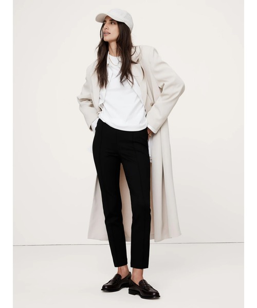 Banana Republic（バナナリパブリック）の「Isola スキニー ポンチパンツ（その他パンツ・レディース・ブラック/ネイビー・M/S/L/XS）」の16枚目の写真