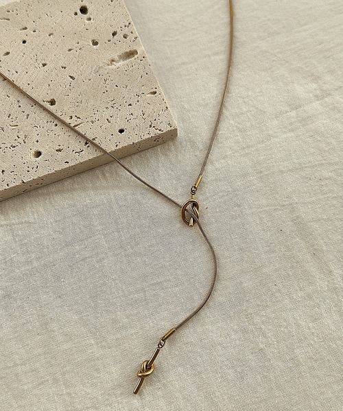 apres jour clair×ARIAZ】ラリエットネックレス（ネックレス）｜apres