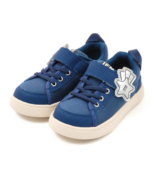 IFME（イフミー）の「KIDS｜ifme nature スターモチーフスニーカー（スニーカー・キッズ・オレンジ/ベージュ/ブルー/ホワイト/グレー/パープル・19.5cm/17.5cm/21.0cm/20.5cm/16.5cm/18.0cm/15.5cm/17.0cm/20.0cm/19.0cm/15.0cm/16.0cm/18.5cm）」の4枚目の写真