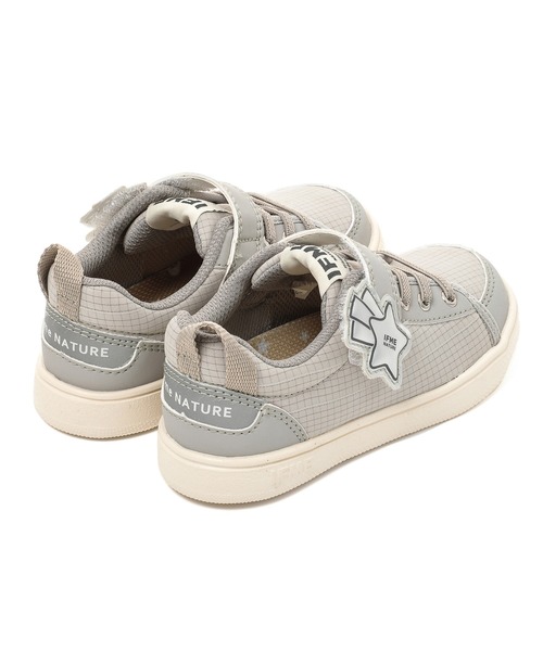 IFME（イフミー）の「KIDS｜ifme nature スターモチーフスニーカー（スニーカー・キッズ・オレンジ/ベージュ/ブルー/ホワイト/グレー/パープル・19.5cm/17.5cm/21.0cm/20.5cm/16.5cm/18.0cm/15.5cm/17.0cm/20.0cm/19.0cm/15.0cm/16.0cm/18.5cm）」の8枚目の写真