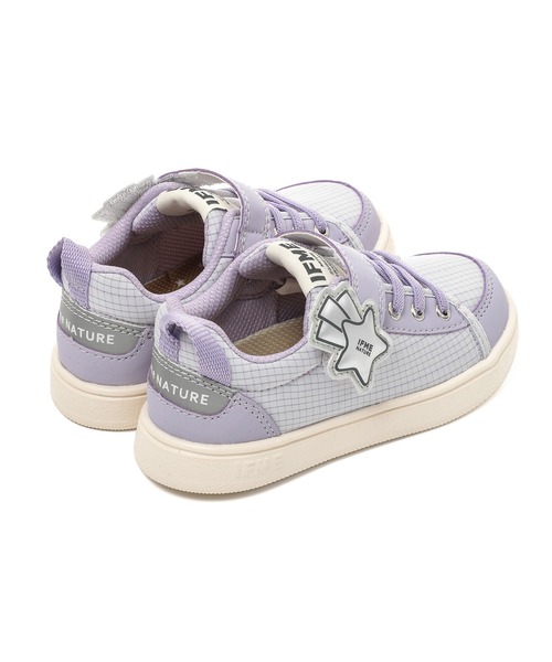 IFME（イフミー）の「KIDS｜ifme nature スターモチーフスニーカー（スニーカー・キッズ・オレンジ/ベージュ/ブルー/ホワイト/グレー/パープル・19.5cm/17.5cm/21.0cm/20.5cm/16.5cm/18.0cm/15.5cm/17.0cm/20.0cm/19.0cm/15.0cm/16.0cm/18.5cm）」の16枚目の写真
