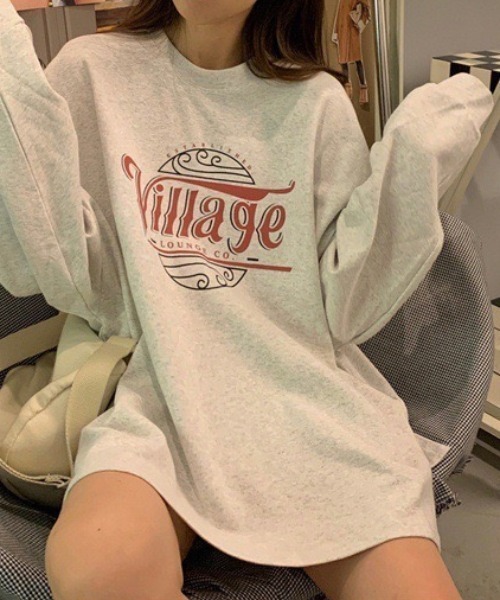 wears(ウェアーズ)の「フロントロゴビッグシルエットトレーナー(Tシャツ/カットソー・レディース・イエロー/チャコールグレー/ライトグレー・FREE)」の13枚目の写真