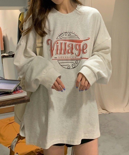 wears(ウェアーズ)の「フロントロゴビッグシルエットトレーナー(Tシャツ/カットソー・レディース・イエロー/チャコールグレー/ライトグレー・FREE)」の15枚目の写真