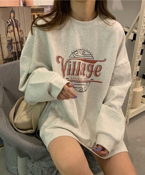 wears(ウェアーズ)の「フロントロゴビッグシルエットトレーナー(Tシャツ/カットソー・レディース・イエロー/チャコールグレー/ライトグレー・FREE)」の16枚目の写真