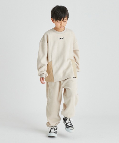 GENERATOR（ジェネレーター）の「ジェネレーター MILIS フリースポケットプルオーバー（その他トップス・キッズ・カーキ/ホワイト系その他2/ブラック・XL/L/M）」の6枚目の写真