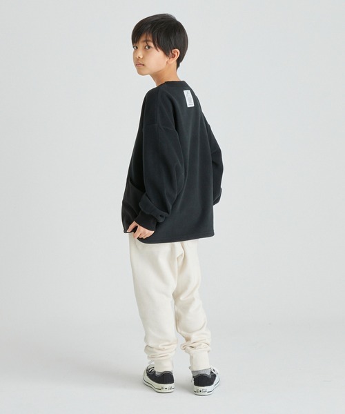 GENERATOR（ジェネレーター）の「ジェネレーター MILIS フリースポケットプルオーバー（その他トップス・キッズ・カーキ/ホワイト系その他2/ブラック・XL/L/M）」の9枚目の写真