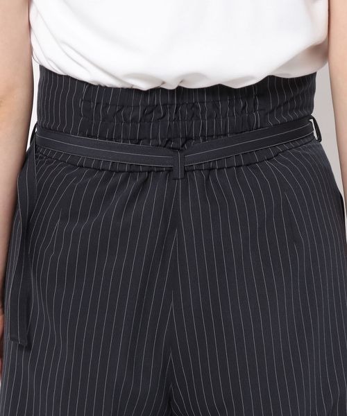 mysty woman（ミスティウーマン）の「ナローベルトワイドタックパンツ 977529（その他パンツ・レディース・ブルー系その他/ダークベージュ/オレンジ・FREE）」の13枚目の写真