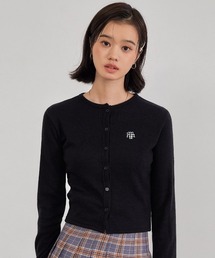 A'GEM/9 × .kom『muah muah/ムーアムーア』 ANGORA SLIM FIT CARDIGAN/アンゴラ スリフィット カーディガン