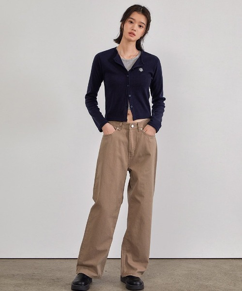 A'GEM/9 × .kom『muah muah/ムーアムーア』 ANGORA SLIM FIT
