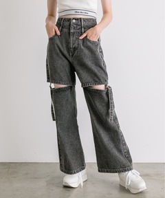 限定値下げ　MEDI 2WAY REMOVE DENIM PANTS MEDI 2WAY REMOVE DENIM PANTS（デニムパンツ）｜Ameri（アメリ）の