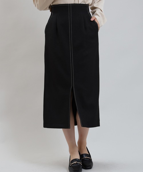 TRUDEA(トルディア)の「バックジップタイトスカート(スカート・レディース・ブルー/ネイビー/ブラック・MEDIUM/LARGE/SMALL)」の14枚目の写真