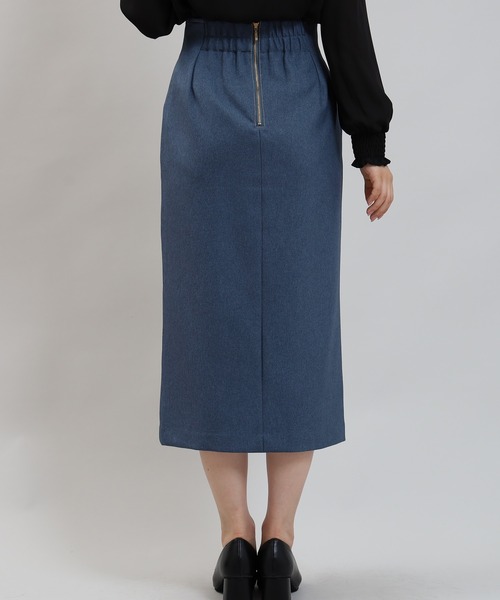 TRUDEA(トルディア)の「バックジップタイトスカート(スカート・レディース・ブルー/ネイビー/ブラック・MEDIUM/LARGE/SMALL)」の8枚目の写真
