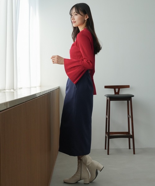 TRUDEA(トルディア)の「バックジップタイトスカート(スカート・レディース・ブルー/ネイビー/ブラック・MEDIUM/LARGE/SMALL)」の16枚目の写真
