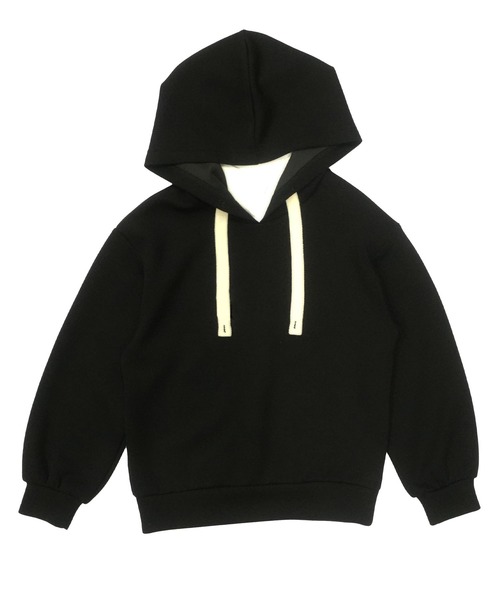 Bee des Bee（ビーデスビー）の「レイヤード風パーカー（パーカー・キッズ・ブラック/ホワイト/ライトグレー・110cm/120cm/130cm/140cm/150cm/100cm）」の4枚目の写真