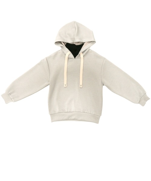 Bee des Bee（ビーデスビー）の「レイヤード風パーカー（パーカー・キッズ・ブラック/ホワイト/ライトグレー・110cm/120cm/130cm/140cm/150cm/100cm）」の22枚目の写真