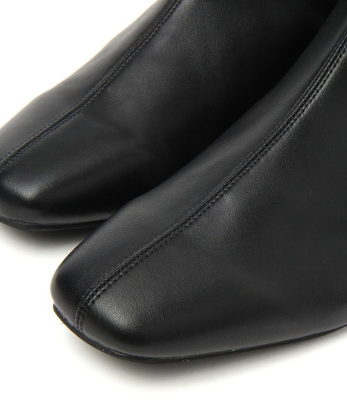 LEPSIM(レプシィム)の「ストレッチスクエアローヒールブーツ 969894(ブーツ・レディース・ブラウン/アイボリー/ブラック・LL/LARGE/MEDIUM)」の18枚目の写真