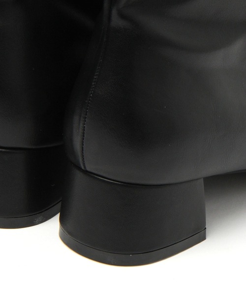 LEPSIM(レプシィム)の「ストレッチスクエアローヒールブーツ 969894(ブーツ・レディース・ブラウン/アイボリー/ブラック・LL/LARGE/MEDIUM)」の22枚目の写真