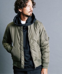 NYLON THINSULATE ZIP MA-1 JKT:ナイロン シンサレート ZIPポケット MA-1