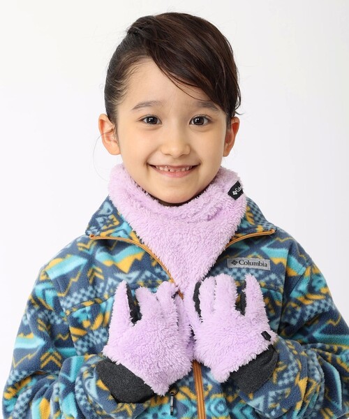 Columbia（コロンビア）の「Columbia/ 【KIDS】ポップルポイントユースグローブ /コロンビア /キッズ /手袋（手袋・キッズ・ブルー/パープル/ベージュ/グリーン/ピンク・ONE SIZE）」の4枚目の写真
