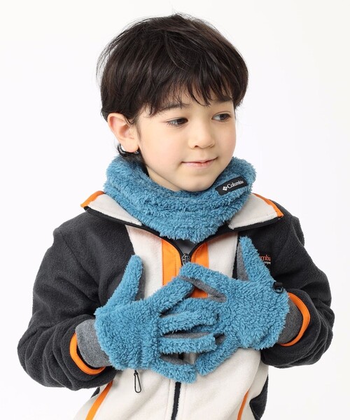 Columbia（コロンビア）の「Columbia/ 【KIDS】ポップルポイントユースグローブ /コロンビア /キッズ /手袋（手袋・キッズ・ブルー/パープル/ベージュ/グリーン/ピンク・ONE SIZE）」の3枚目の写真