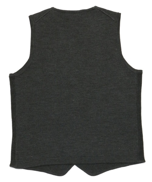 TOKYO SHIRTS（トウキョウシャツ）の「ミラノリブ編地切り替えダブル ニットジレ（ベスト・メンズ・ネイビー/チャコール・LL/XL/M/L）」の7枚目の写真