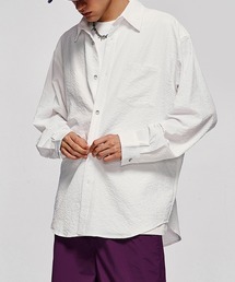 GENXDER（ノンジェンダー）の「【genxder】ユニセックス  シワ感オーバーサイズ長袖シャツ（シャツ/ブラウス）」