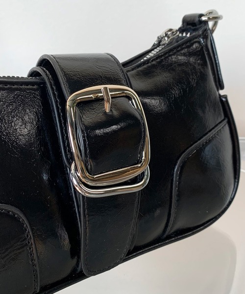 non-hedge(ノンヘッジ)の「ベルトミニショルダーバッグ(ハンドバッグ・レディース・ホワイト/シルバー/ブラック/ピンク・FREE)」の22枚目の写真