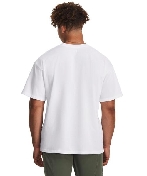 UNDER ARMOUR(アンダーアーマー)の「UAオーバーサイズ サミット ヘビーウェイト ショートスリーブTシャツ(トレーニング/メンズ)(Tシャツ/カットソー・メンズ・ホワイト・M/XL/3XL/S/L/XXL)」の2枚目の写真