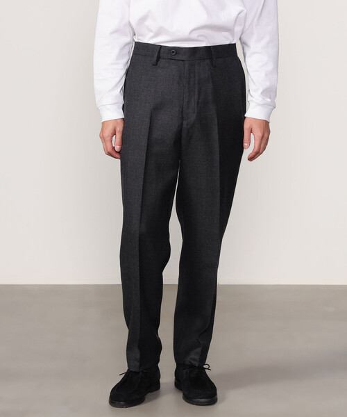 Morris & Sons(モリスアンドサンズ)の「MORRIS & SONS | ウールサキソニー イージースラックス MEN(スラックス・メンズ・ブラック/グレイッシュベージュ/チャコール/ブラウン・1/3/2)」の15枚目の写真
