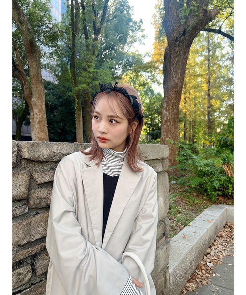 JUMELLE(ジュメロ)の「tulle ribbon headband(カチューシャ・レディース・ブラック・FREE)」の6枚目の写真