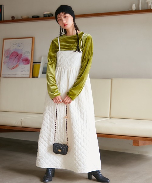 VIS（ビス）の「アンゴラ混ニットビーニー（ニットキャップ/ビーニー・レディース・キナリ/ブラック・FREE）」の16枚目の写真