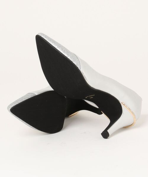 welleg（ウェレッグ）の「メタルルージュパンプス（パンプス・レディース・ブラック/ゴールド/シルバー・22.5cm/23.5cm/24.5cm/23.0cm/24.0cm/22.0cm）」の15枚目の写真