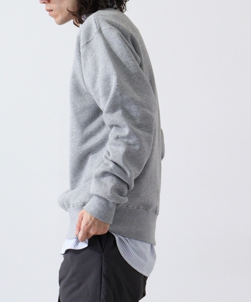 KRIFF MAYER(クリフメイヤー)の「Camp Rabbit Brushed Crewneck Sweatshirt / キャンプラビット 裏起毛クルーネックスウェット unisex(スウェット・メンズ・マルチ/グレー/チャコール/ナチュラル/ネイビー/ブラウン・L/M/XL)」の9枚目の写真