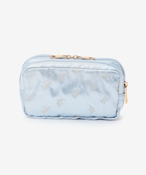 MAJESTIC LEGON（マジェスティックレゴン）の「フローラルクリアポーチ（ポーチ・レディース・ピンク/アイボリー/ライトブルー・FREE）」の13枚目の写真