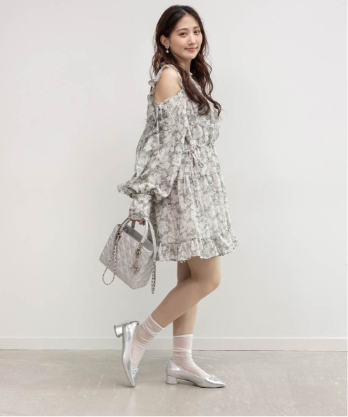 RANDA（ランダ）の「2WAYキルティングバッグ（ハンドバッグ・レディース・アイボリー/ブラック/ピンク/ホワイト/ライトグレー/ブルー/ピンクベージュ/シルバー/ライトピンク/ブラック系その他・FREE）」の15枚目の写真