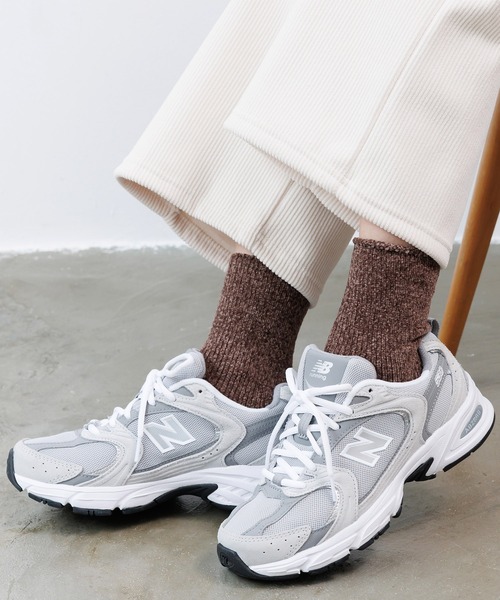 mili an deni（ミリアンデニ）の「もこもこクルー丈ソックス（ソックス/靴下・レディース・ピンク/アイボリー/チャコールグレー/イエロー/ブラウン/グリーン・F）」の3枚目の写真