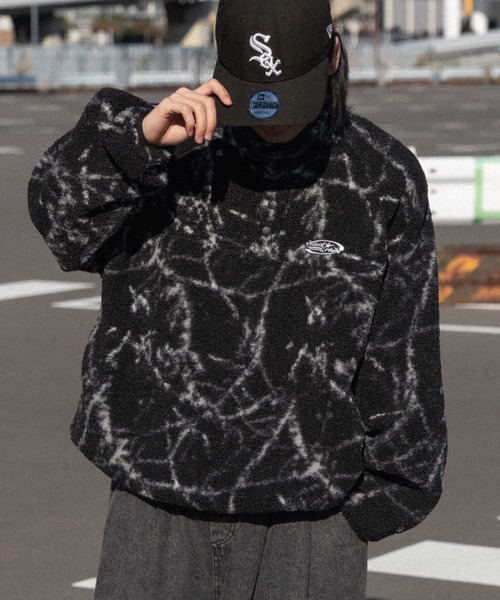 kutir（クティール）の「スタンドネックボアスナッププルオーバー（その他トップス・メンズ・ブラック系その他/ブラウン系その他・MEDIUM/LARGE）」の17枚目の写真