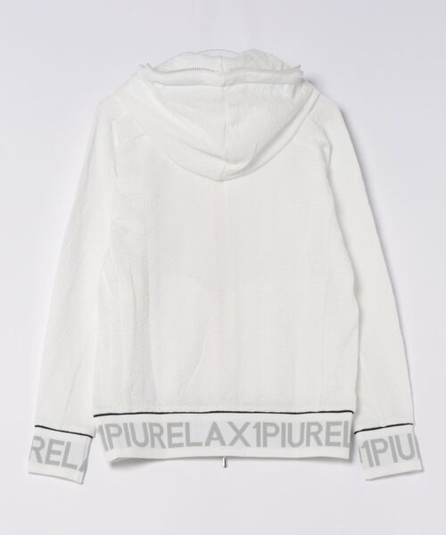 1piu1uguale3 RELAX(ウノピュウノウグァーレトレリラックス)の「【1PIU1UGUALE3 RELAX】別注ラインストーン刺繍ジップパーカー(パーカー・メンズ・ブラック/ホワイト・X-LARGE/LARGE/MEDIUM)」の3枚目の写真